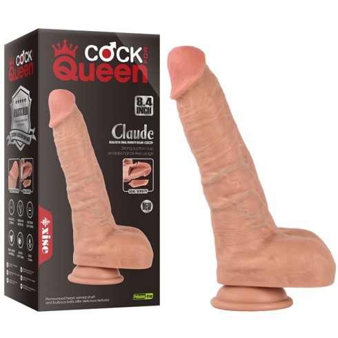 realistic, Dildo Realistic Xise Claude Cu Densitate Dubla 16.5 Cm, pasiune.ro