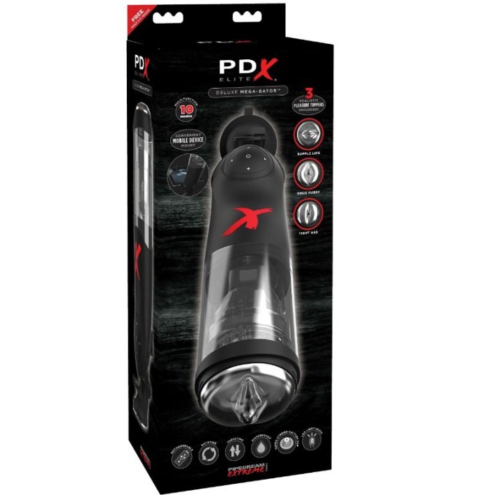 Masturbator 3-in-1 Deluxe Mega-bator 4