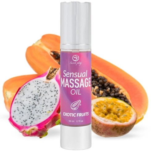 ulei, Ulei De Masaj Secretplay Aroma Fructe Exotice 50 Ml, pasiune.ro