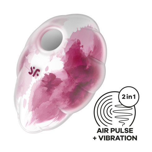 ou, Vibrator Clitoridian Air Pulse + Vibratii Cloud Dancer, Roz, pasiune.ro