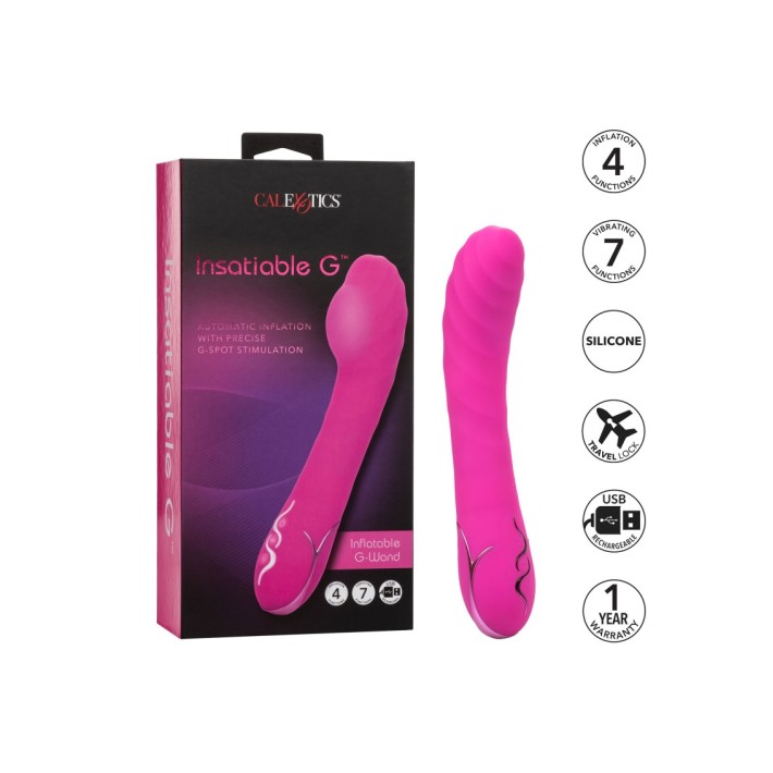 Vibrator Punctul G Inflatable G-wand 8