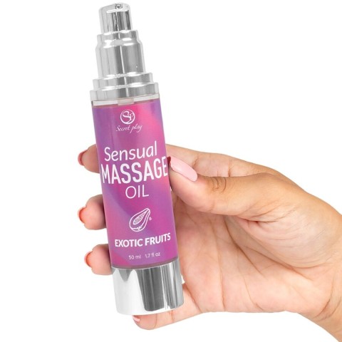 Secret Play, Ulei De Masaj Secretplay Aroma Fructe Exotice 50 Ml, pasiune.ro