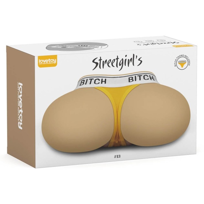 Masturbator 2-in-1 Vagin+anus Streetgirls 13, Natural 9