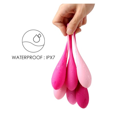 gel, Set 6 Bile Kegel Leslie, pasiune.ro