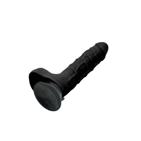 Charmly Toy, Dildo Clasic Cu Ventuza, Negru, 20 Cm, pasiune.ro