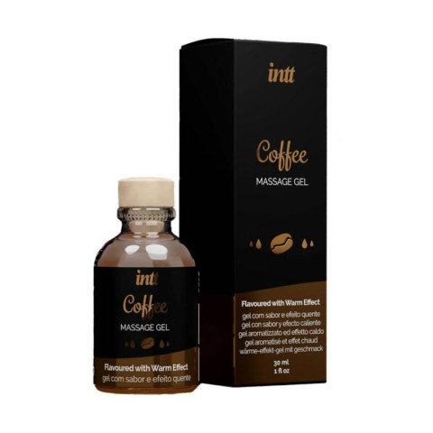 Intt, Gel Stimulant Cu Efect Incalzire Si Aroma Cafea, 30 Ml, pasiune.ro