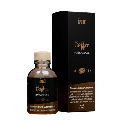 gel, Gel Stimulant Cu Efect Incalzire Si Aroma Cafea, 30 Ml, pasiune.ro