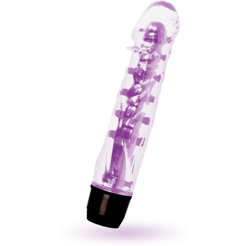 PASIUNE.ro, Vibrator Glossy Lenny Mov 14cm, pasiune.ro