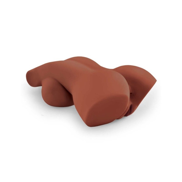 Masturbator 2-in-1 Perfect 10 Torso - Brown 2