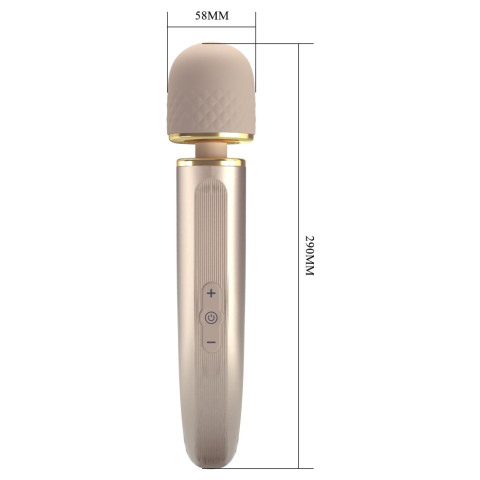 Magic Wand, Pretty Love Interesting Massager Gold, pasiune.ro