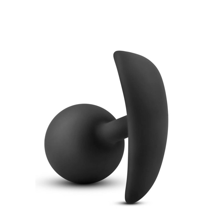 Dop Anal Adventures Vibra Plug, Negru, 8 Cm 2