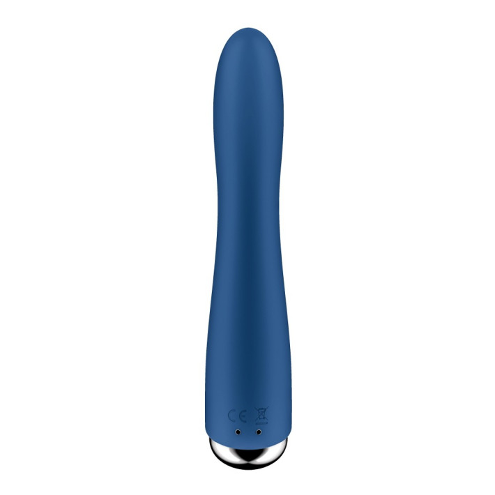 Vibrator Cu Rotatii Spinning Vibe 1, Albastru, 17,8 Cm 4