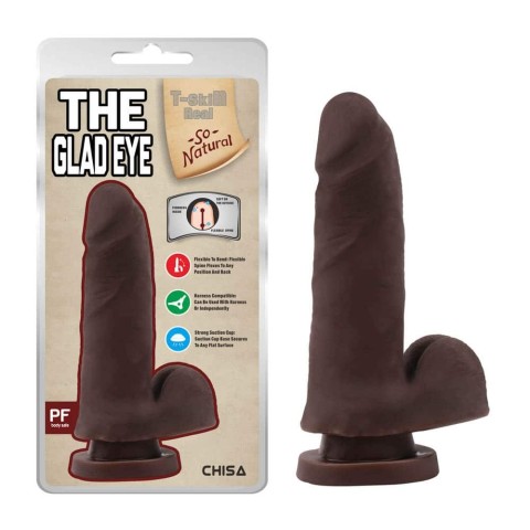 Pagina 2 - Dildouri Clasice, Dildo Clasic Cu Ventuza The Glad Eye, Brun, 15 Cm, pasiune.ro