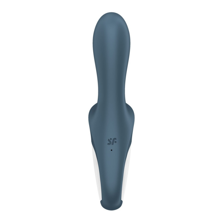 Vibrator Anal Gonflabil Air Pump Booty 2, Gri Petrol, 17.5 Cm 3