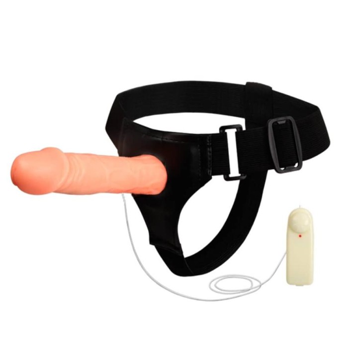 Strap-on/extensie Penis Cu Vibratii Ultra Passionate, Natural, 17 Cm 5
