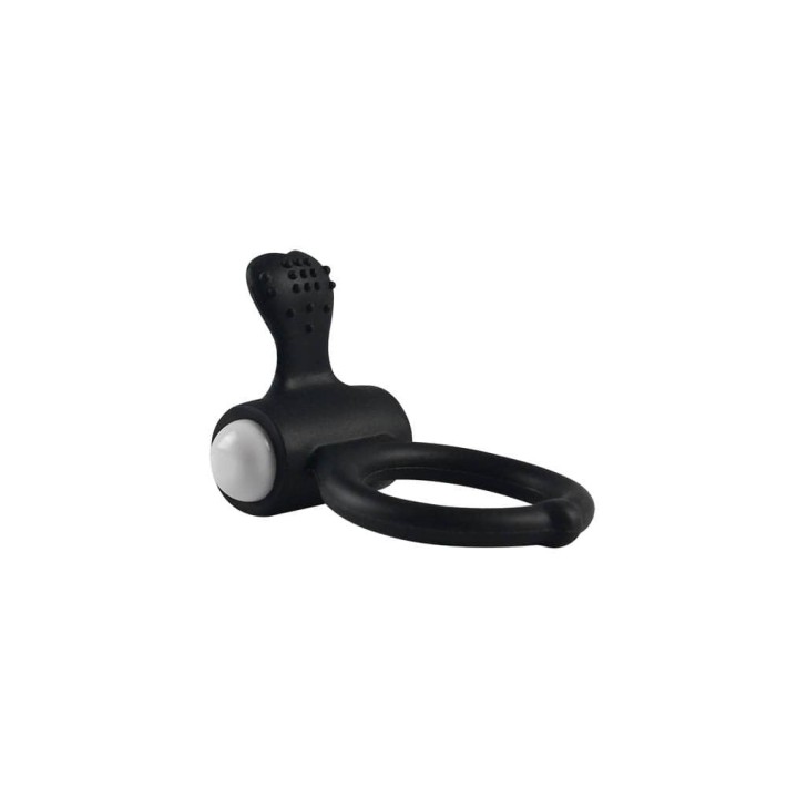 Inel Penis Cu Vibratii Power Clit Cockring, Negru 4