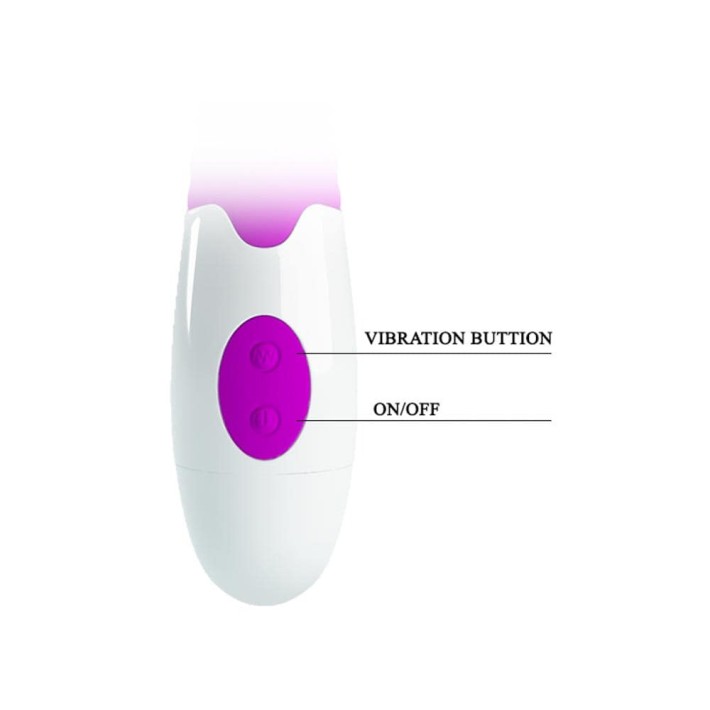 Vibrator Punctul G Hyman, Violet, 20 Cm 5