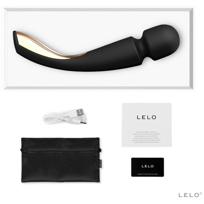 Vibrator Bagheta Smart Wand 2, Medium, Negru 5