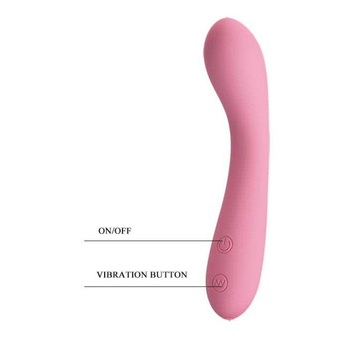Vibrator Special Gloria, Roz Pudrat, 16 Cm 9