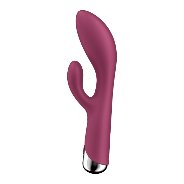 Vibrator Cu Rotatii Spinning Rabbit 1, Rosu, 20 Cm 3