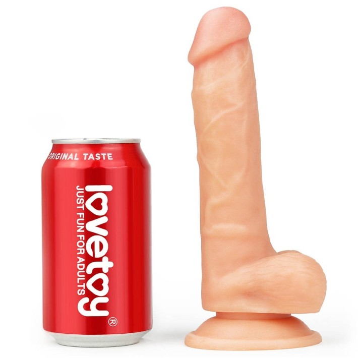 Set Ham Strap-on Si Dildo Easy Strapon, Natural, 20 Cm 3