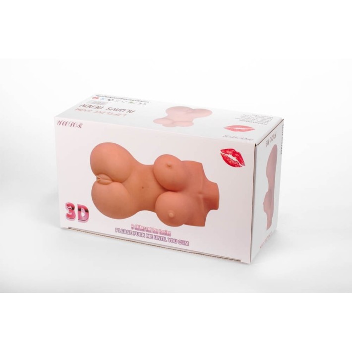 Masturbator 2-in-1 Double Hole 3d Iv 7