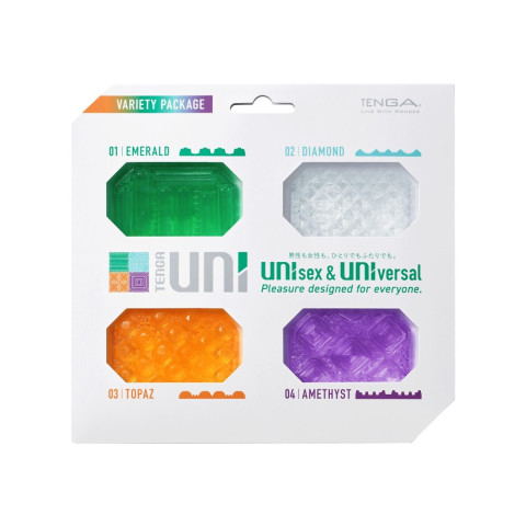 Tenga, Set Mini Stimulatoare Unisex Tenga Uni Variety Pack, pasiune.ro