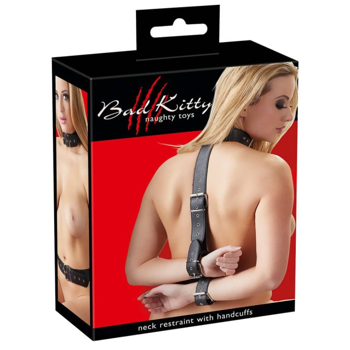 Bad Kitty Neck And Hand Restraints 5