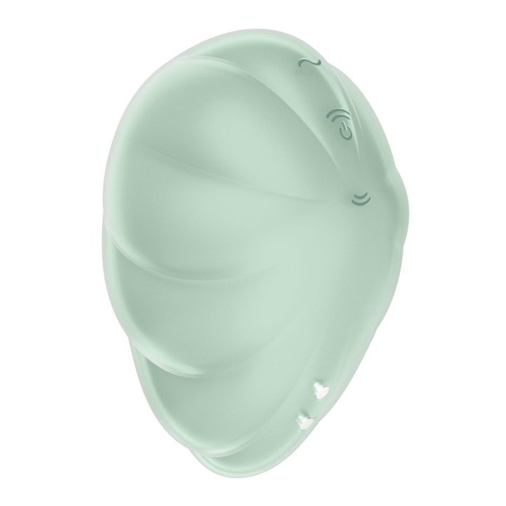 Vibrator Clitoridian Air Pulse + Vibratii Cloud Dancer, Verde 4