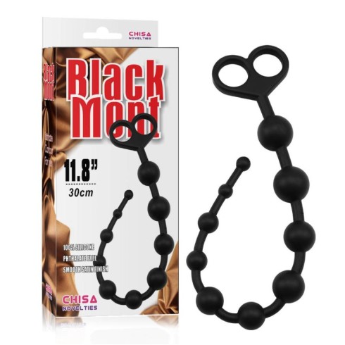 bile, Bile Anale Boyfriend Beads, Negru, pasiune.ro
