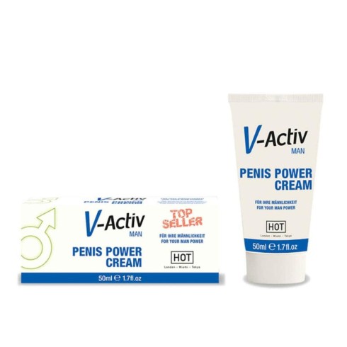 creme, Crema Pentru Potenta V-activ, 50 Ml, pasiune.ro