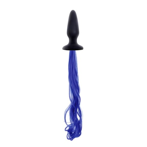 anal, Dop Anal Unicorn Tails - Albastru, pasiune.ro