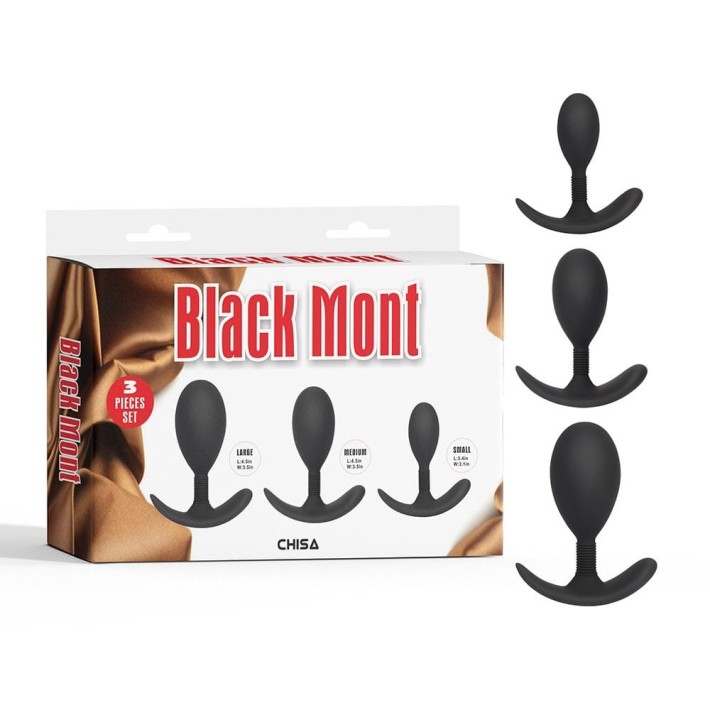 Set Dopuri Anale Anal Trainer Kit, Negru 5