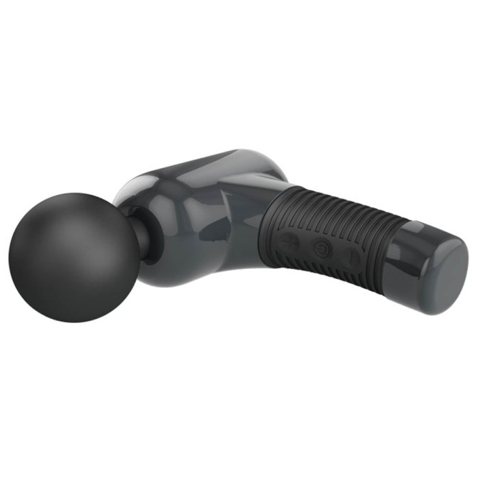Vibrator Clitoridian Magic Gun, Negru, 20 Cm 4