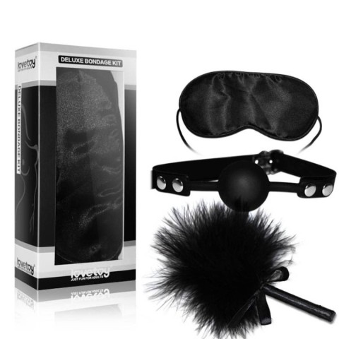 Pagina 2 - Lovetoy, Kit Accesorii Erotice Bondage Deluxe, pasiune.ro