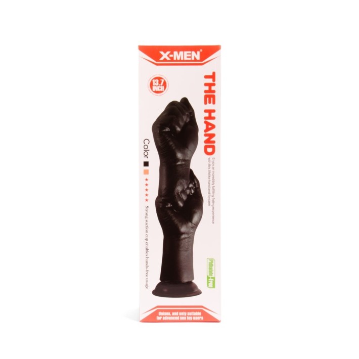 Dildo Special The Hand, Negru, 34 Cm 8