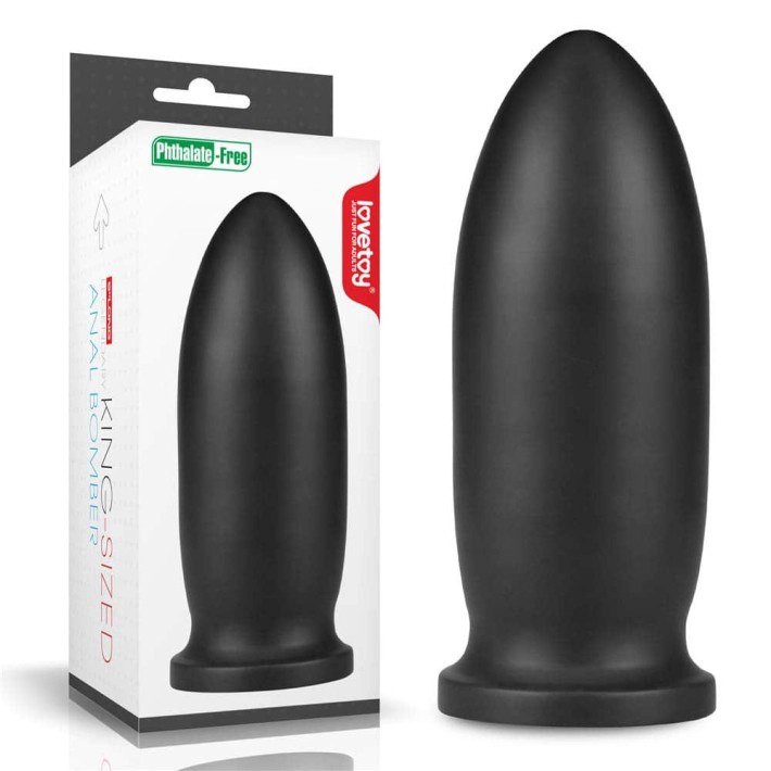 Dop Anal Xxl King Size Bomber, Negru, 22.8  Cm 4