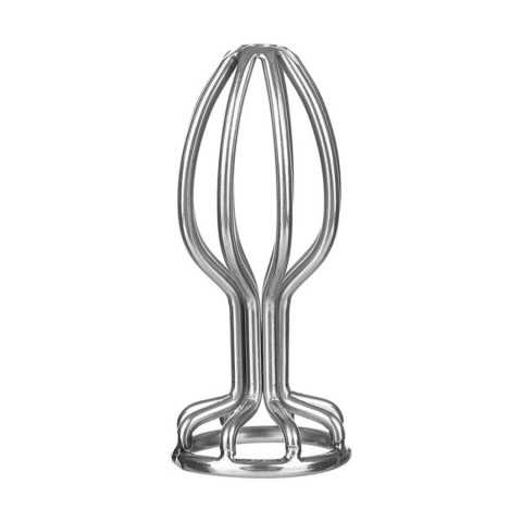 Mistress, Dop Anal Stainless Anal Plug M, Metalic, 8 Cm, pasiune.ro