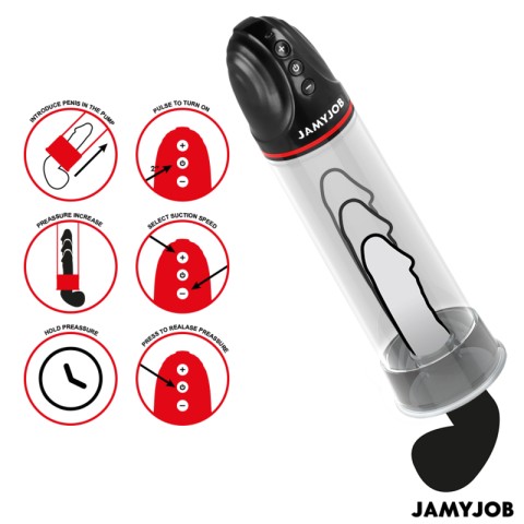 JamyJob, Pompa Penis Automata Jamyjob Xpand Cu 3 Trepte De Unde Stimulatoare , pasiune.ro