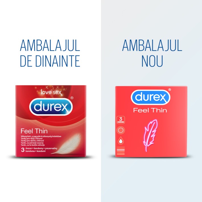 Prezervative Durex Feel Thin 3 Bucati 2