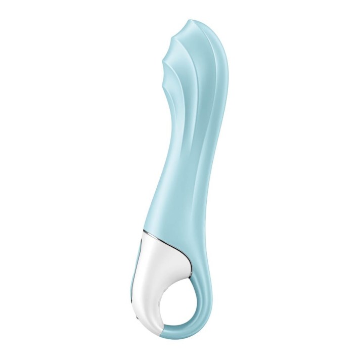 Vibrator Gonflabil Air Pump 5+, Turcoaz, 20.5 Cm 3