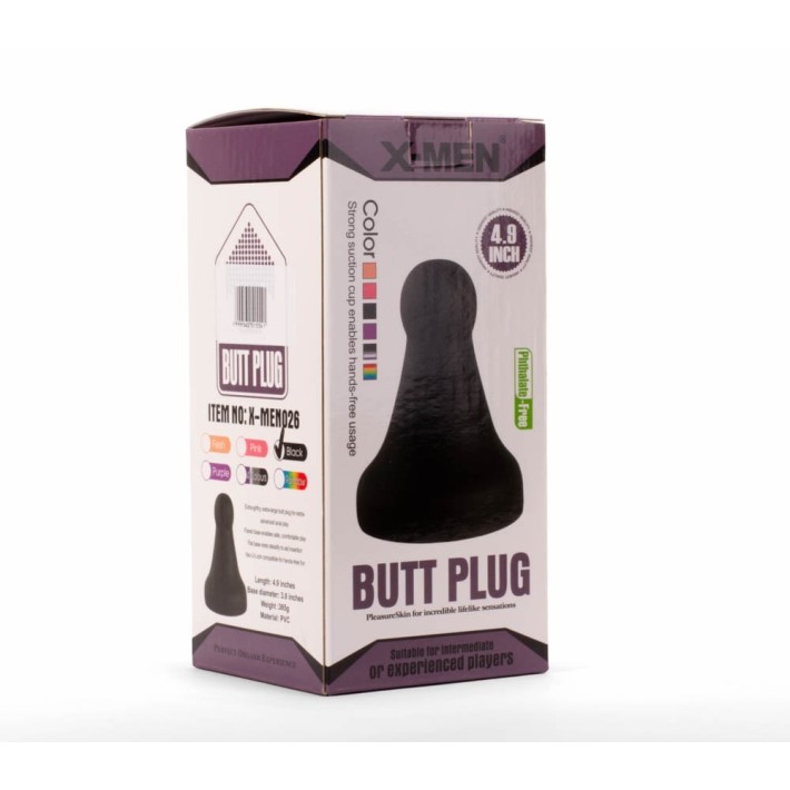 Dop Anal Mega, Negru, 12.5 Cm 4