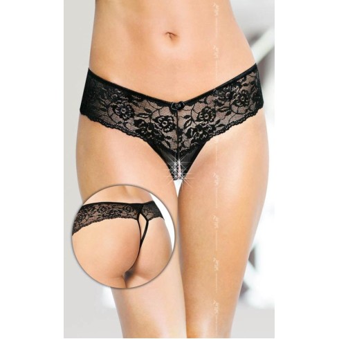 thongs, Thongs 2440 - Black {} M/l M/l, S/m, pasiune.ro