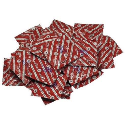 prezervative, Prezervative London Red (capsune), 100 Buc., pasiune.ro