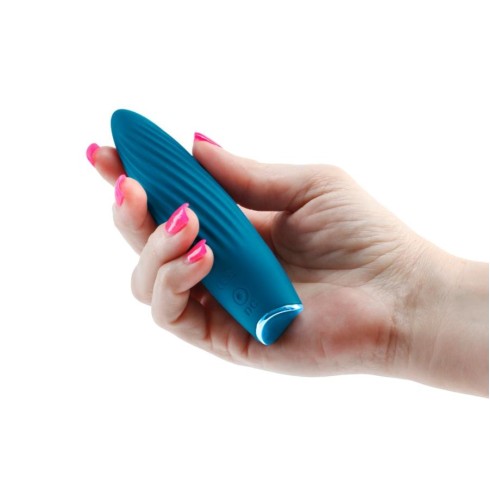 bila, Vibrator Clasic Revel Kismet, Albastru, 11.5 Cm, pasiune.ro