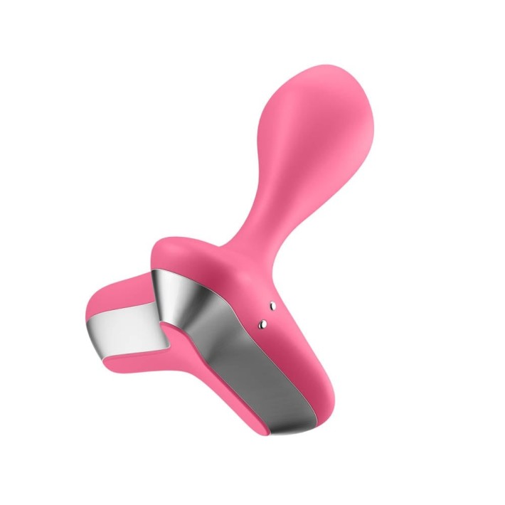 Dop Anal Cu Vibratii Game Changer, Roz, 11.5 Cm 6