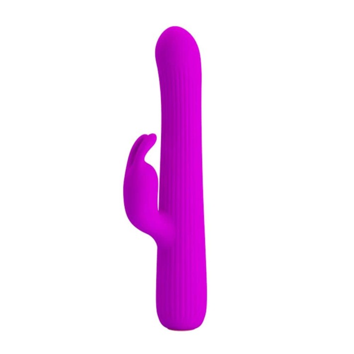 Vibrator Cu Rotatii Julian, Mov, 17.5 Cm 8