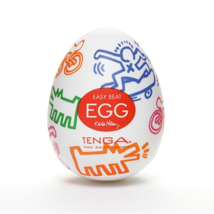 Mini Masturbator Tenga Egg Keith Haring Street 3