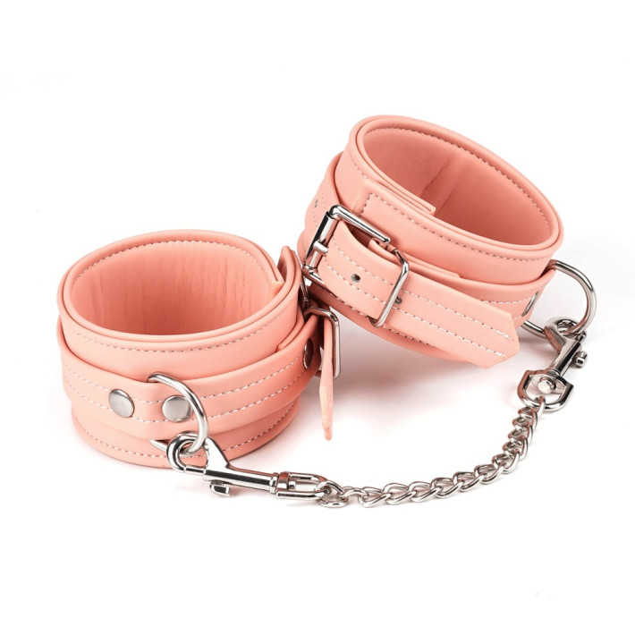 Pink Organosilicon Ankle Cuffs 3