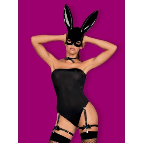 Costume sexy, Costum Iepuras Sexy, Negru, L/xl, pasiune.ro